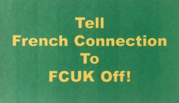 &#39;French Connection&#39; postcard